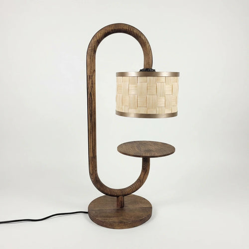 Acus Table Lamp with Side Tray