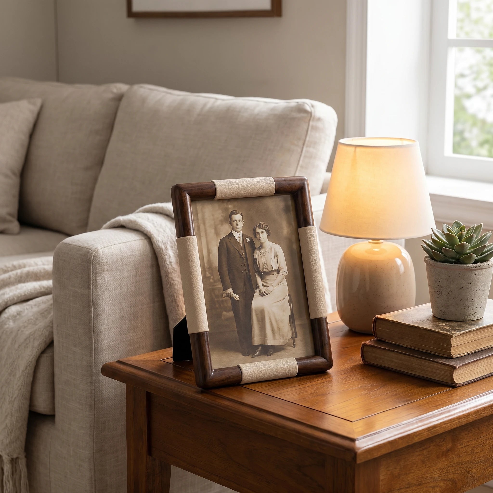 Bold Photo Frame (Walnut)