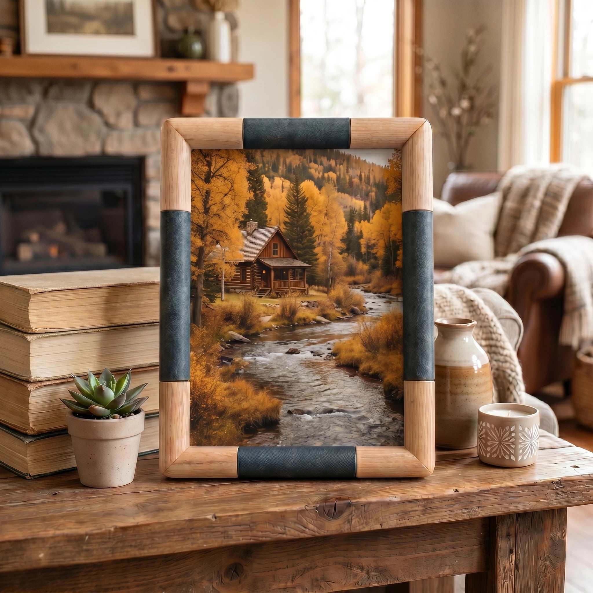 Bold Photo Frame (Teal)