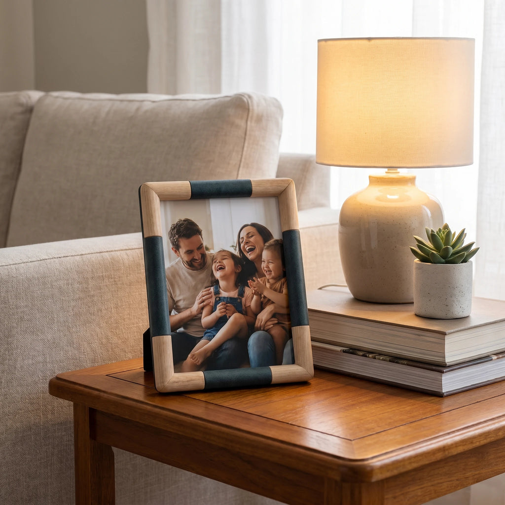 Bold Photo Frame (Teal)