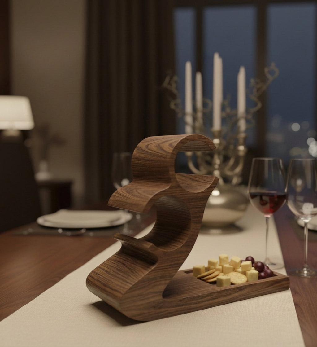 Cask Wine Rack (Walnut)