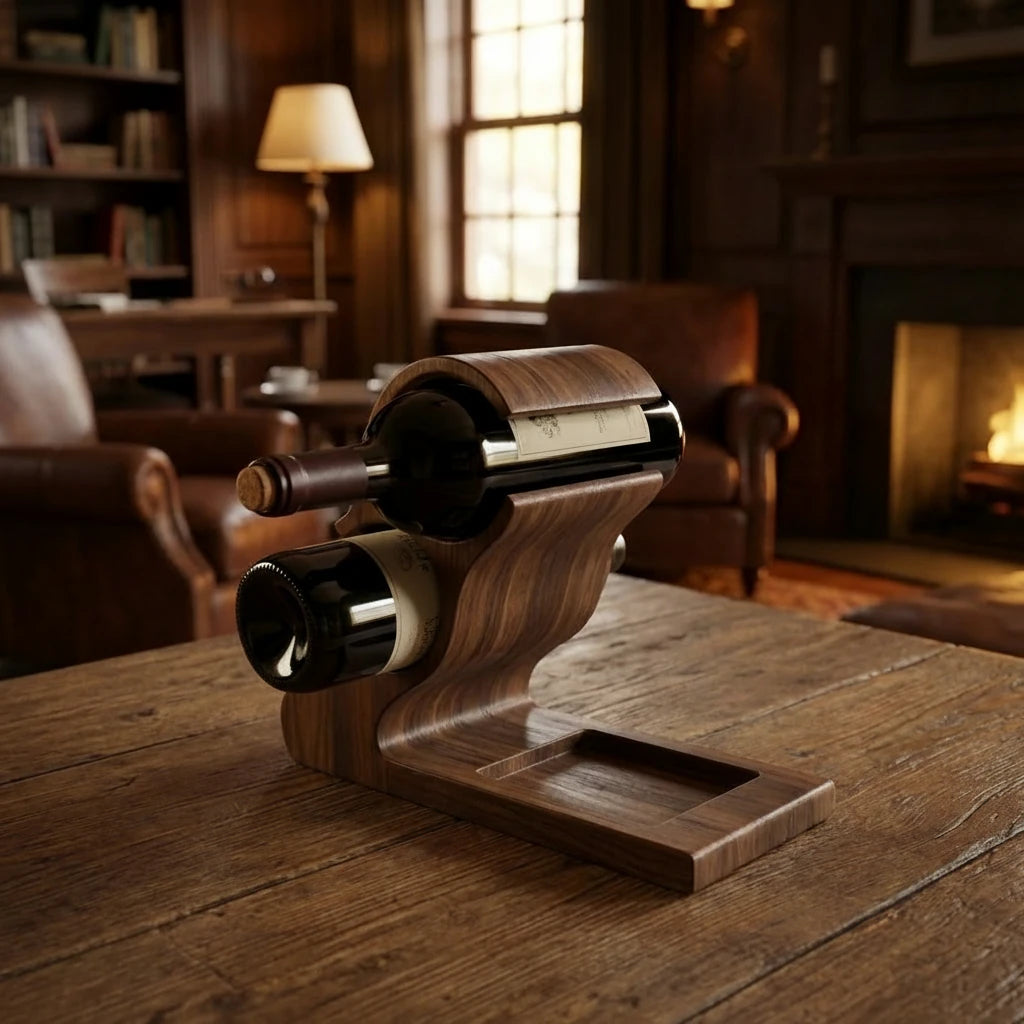 Cask Wine Rack (Walnut)