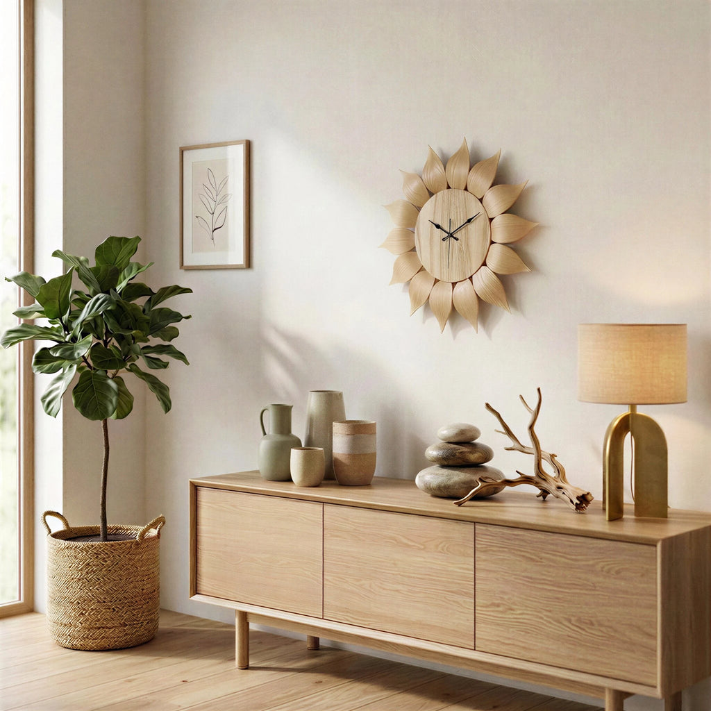 Petals Wall Clock (Large)