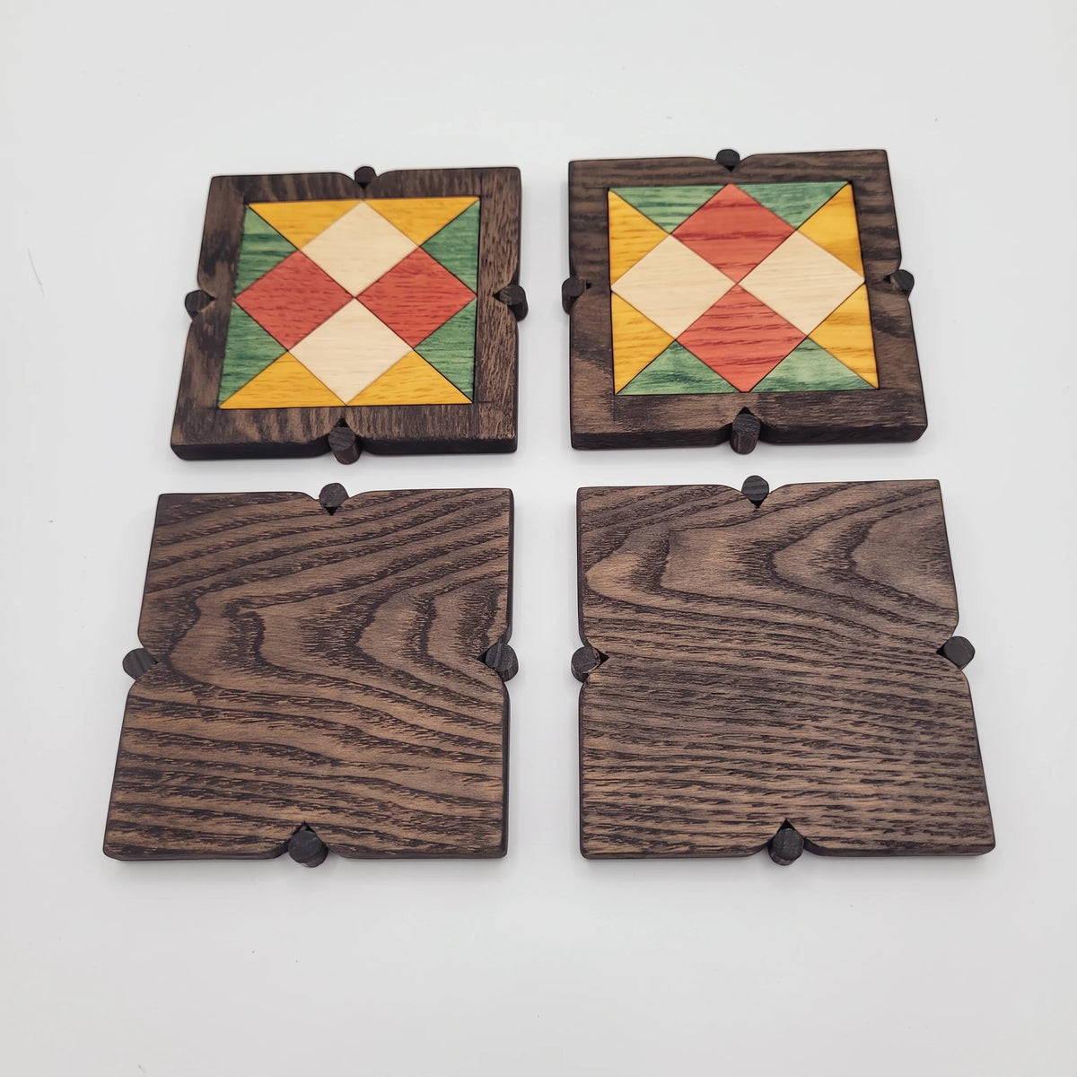 Sama Coaster Set | Glass Coasters