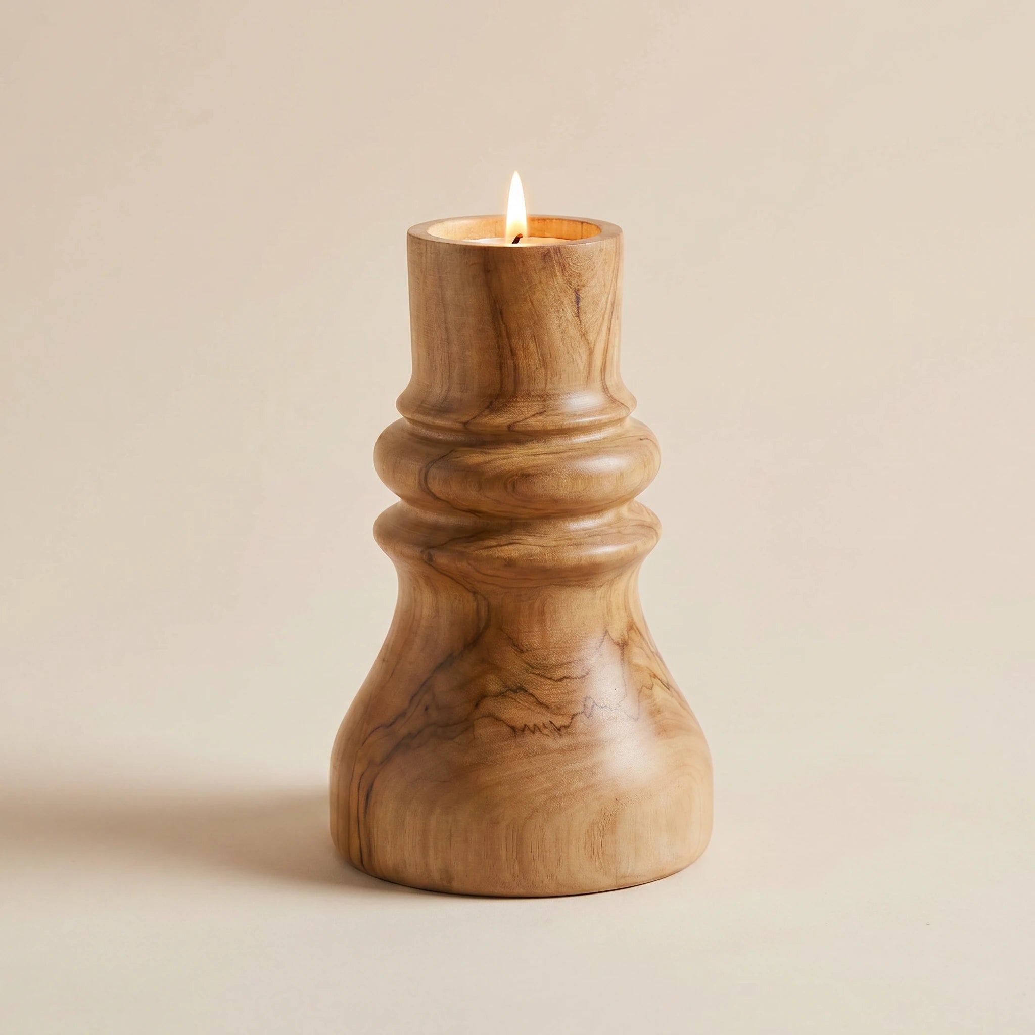 Sepia Candle Holder